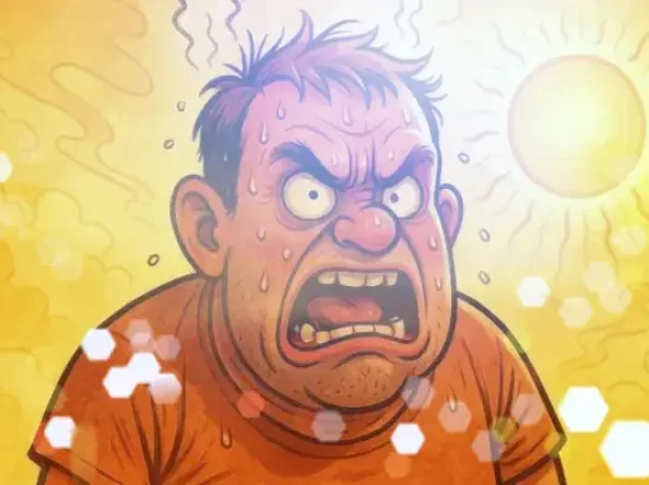 Heat Makes Us Dumber, Angrier, Sicker or Perils of Summer